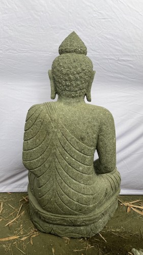 SEATED BUDDHA NAGA 100 CM BACK